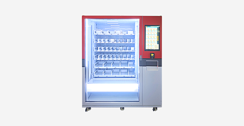 Weimi Pokémon TCG Card Packs & Toys Machine - High-capacity trading card vending machine engineered for Pokémon TCG booster packs, mystery boxes, and toys with custom vinyl graphics and card reader.